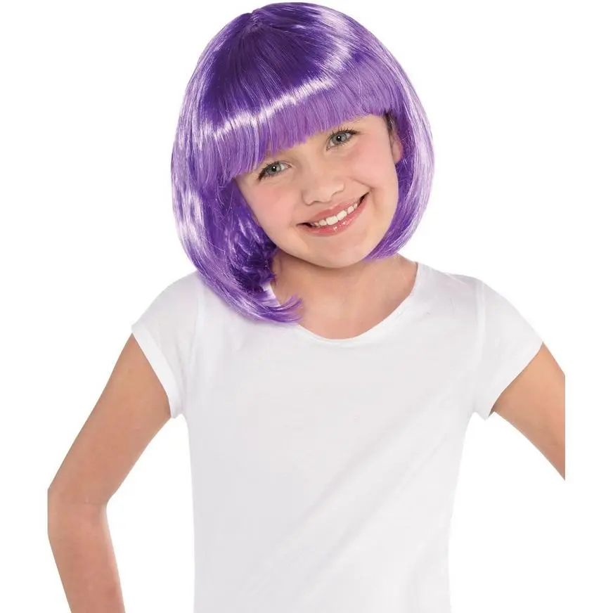 Purple Bob Wig - Image 2