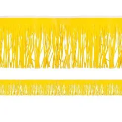 Yellow Fringe Decoration