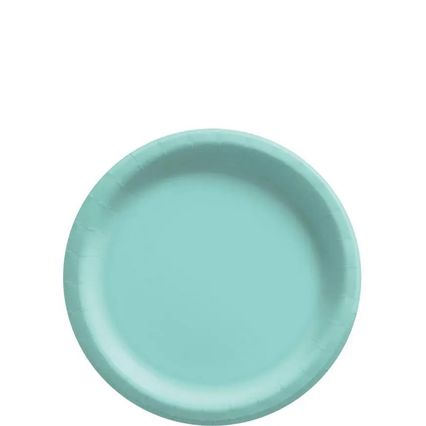 Party City Robin's Egg Blue Tableware Kit For 20 Guests - Image 2