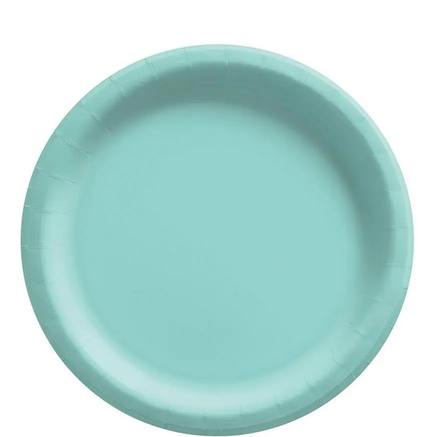 Party City Robin's Egg Blue Tableware Kit For 20 Guests - Image 3
