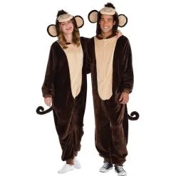 Zipster Monkey One Piece Costume
