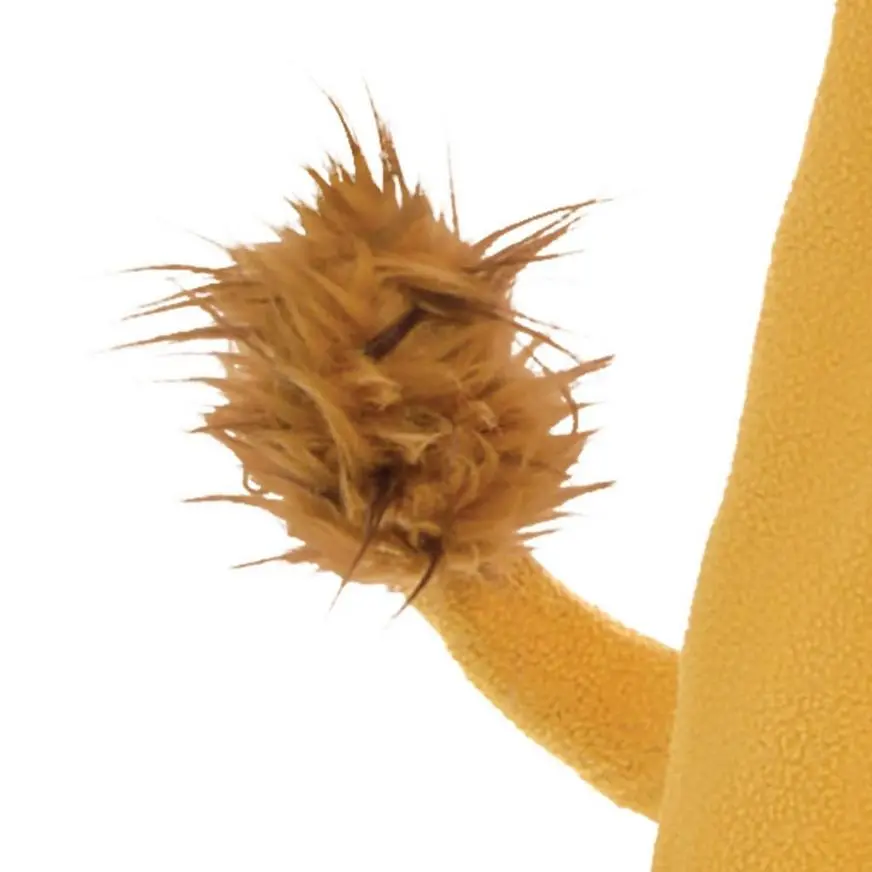 Adult Zipster Cowardly Lion One Piece Costume Plus Size - The Wizard Of Oz - Image 3