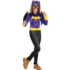 Girls Batgirl Jumpsuit Costume - DC Super Hero Girls