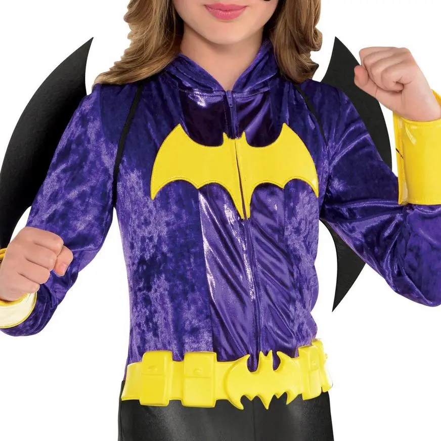 Girls Batgirl Jumpsuit Costume - DC Super Hero Girls - Image 3