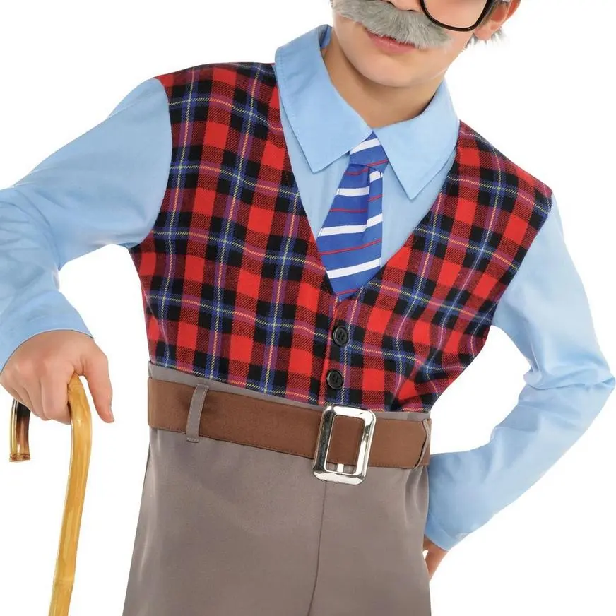 Boys Old Geezer Costume - Image 3