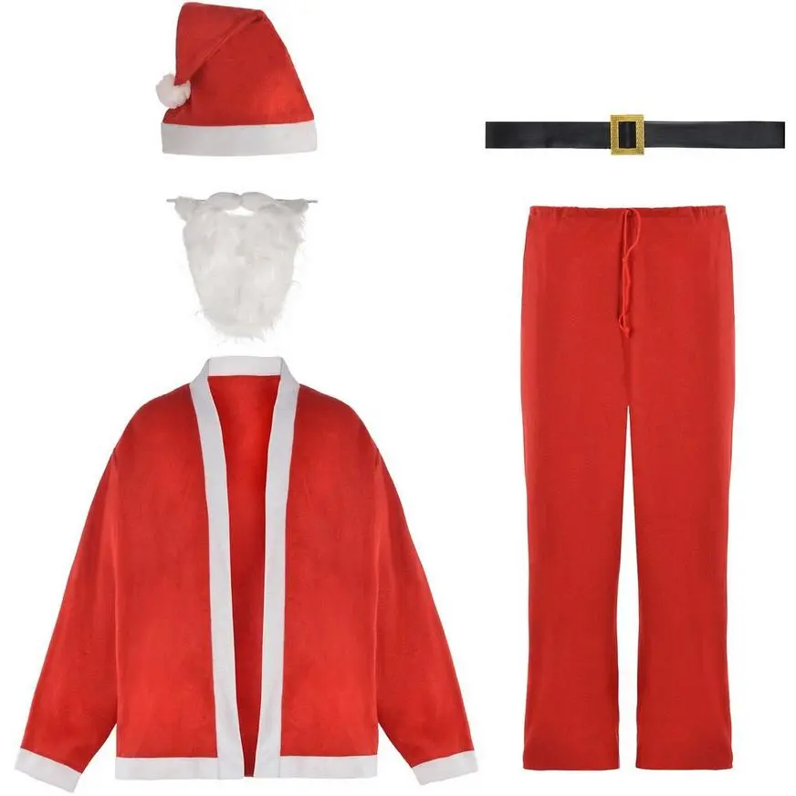 Adult Santa Suit, 5pc - Image 2