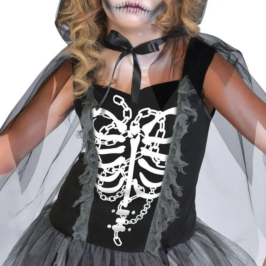 Girls Grim Reaper Costume - Image 2