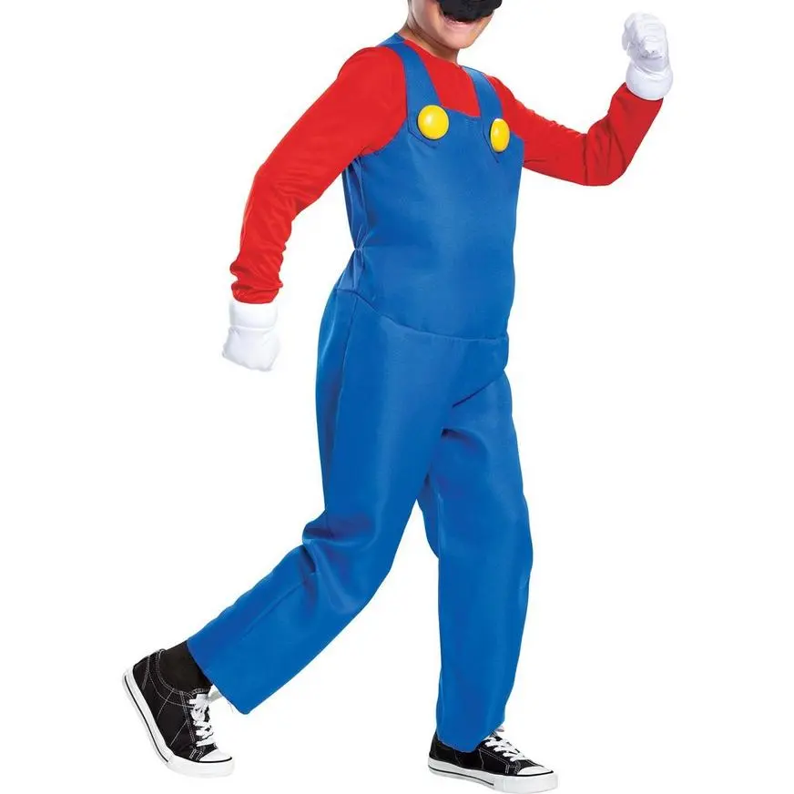 Disguise Limited Kids' Mario Deluxe Costume - Super Mario Brothers - Image 3
