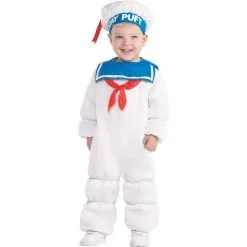 AMSCAN Baby Padded Stay Puft Marshmallow Man Costume - Ghostbusters