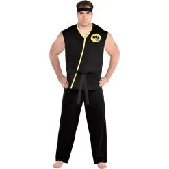 Adult Cobra Kai Costume Plus Size