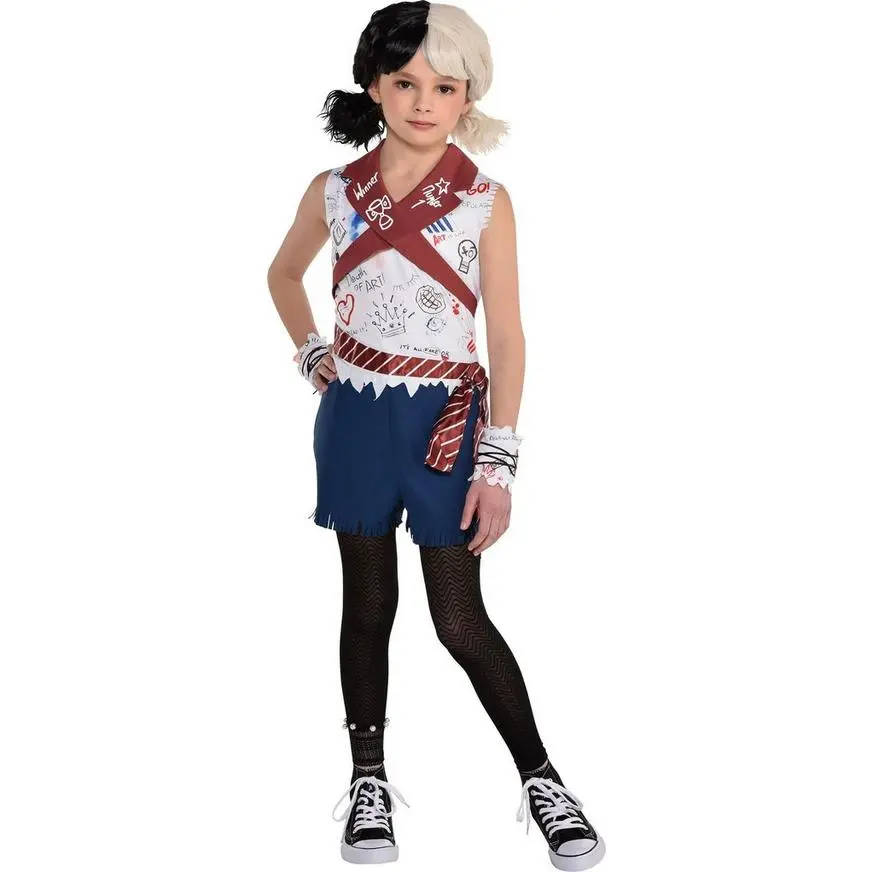 AMSCAN Kids' Gym Class Estella Costume - Cruella