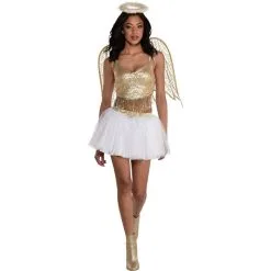 Adult Gilded Angel Costume