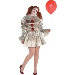 AMSCAN Adult Pennywise Plus Size Costume - It