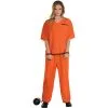Women's Orange Prisoner Costume