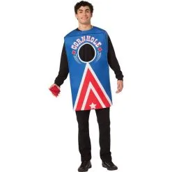Party City Adult Cornhole Costume With Bean Bags