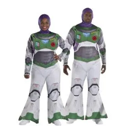 Adult Light-Up Buzz Lightyear Space Ranger Alpha Plus Size Costume - Lightyear