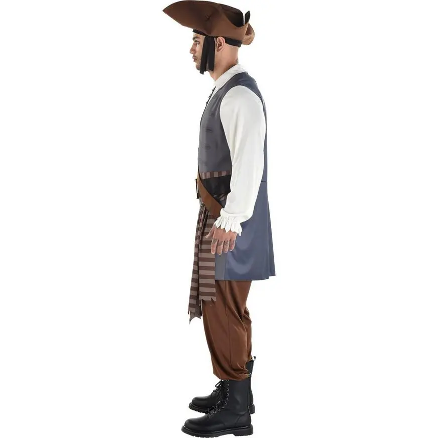 Adult Shiver Me Timbers Pirate Costume - Image 4