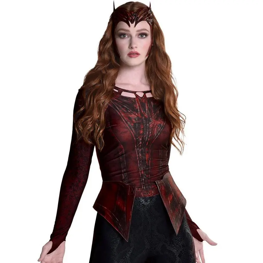 AMSCAN Adult Scarlet Witch Costume - Marvel Doctor Strange In The Multiverse Of Madness - Image 2