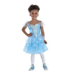 AMSCAN Kids' Light-Up Cinderella Costume - Disney Cinderella